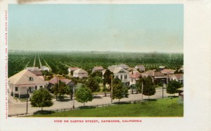 View of Castro Street, Hayward, California             